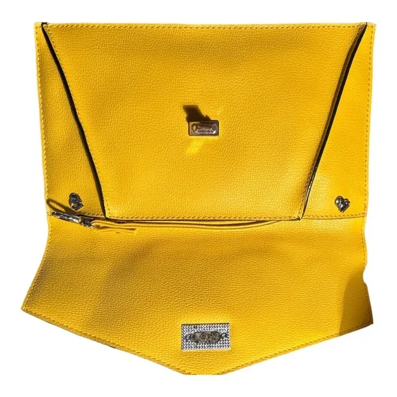 Melie Bianco Convertible Crossbody/Clutch/ Shoulder Bag Eco Friendly Bag 7x11 - Picture 5 of 9